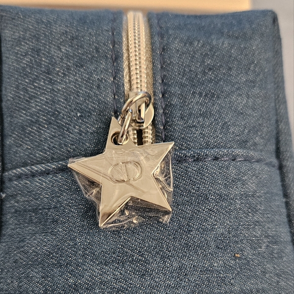 Dior Denim Make up Pouch, NWB - Picture 6 of 9